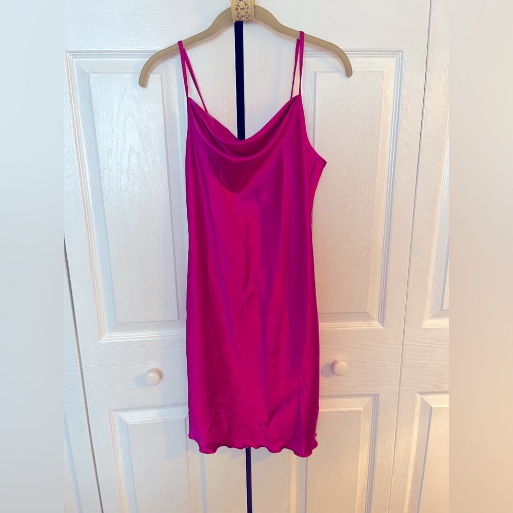 bebe slip dress